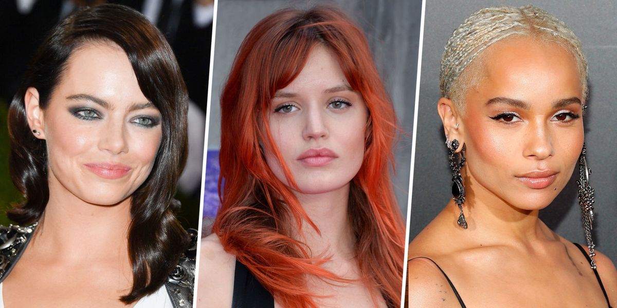 Best Celebrity Dye Jobs 2016 Celebrity Hair Color 