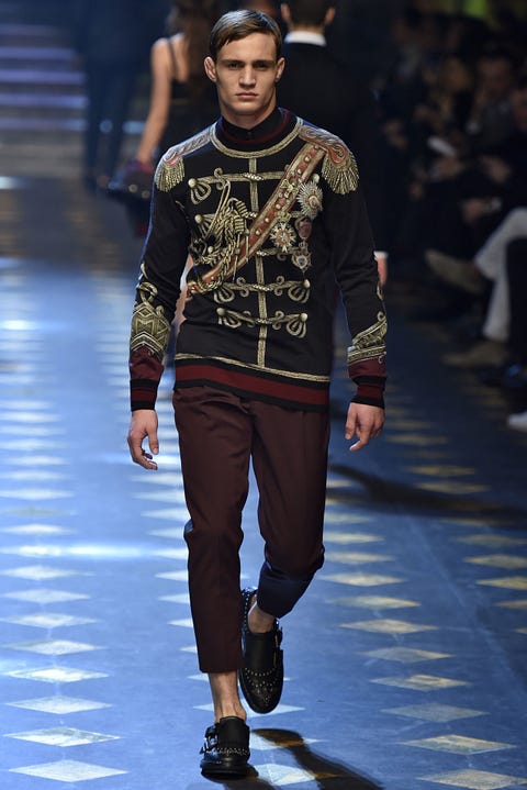 All the Looks from Dolce & Gabbana Fall 2017 Men's Show - Dolce ...