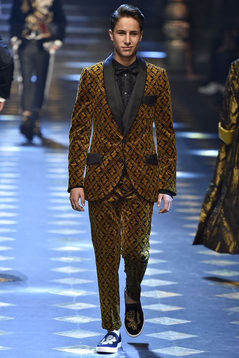 All the Looks from Dolce & Gabbana Fall 2017 Men's Show - Dolce ...