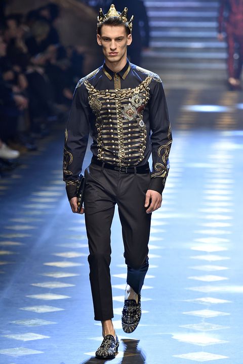 All the Looks from Dolce & Gabbana Fall 2017 Men's Show - Dolce ...