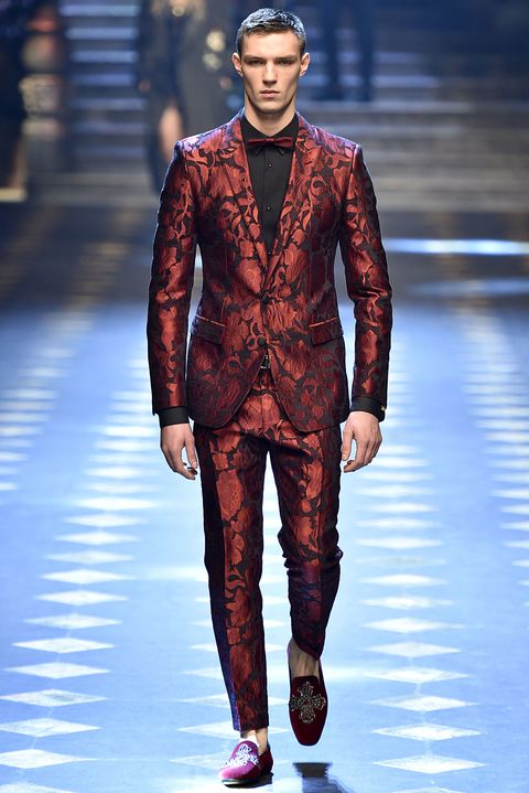 All the Looks from Dolce & Gabbana Fall 2017 Men's Show - Dolce ...