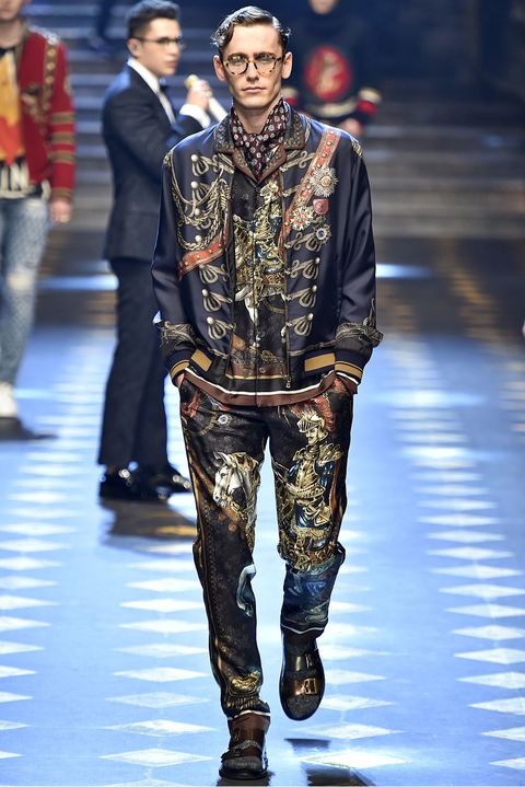 All the Looks from Dolce & Gabbana Fall 2017 Men's Show - Dolce ...