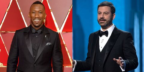 Jimmy Fallon Having Sex - Jimmy Kimmel Teases Mahershala Ali About his Name at 2017 Oscars