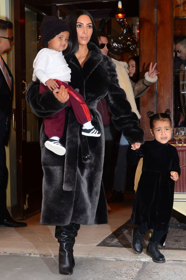 Kim Kardashian Posts New Photos of Baby Son Saint West