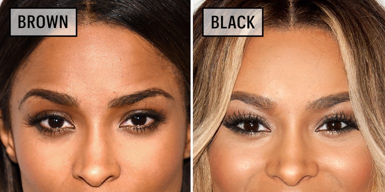 Celebrities Wearing Black Versus Brown Eyeliner Why You Should Wear