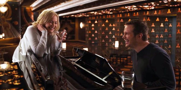 Watch Jennifer Lawrence And Chris Pratt Repeatedly Lose It On The Set Of Passengers Jennifer