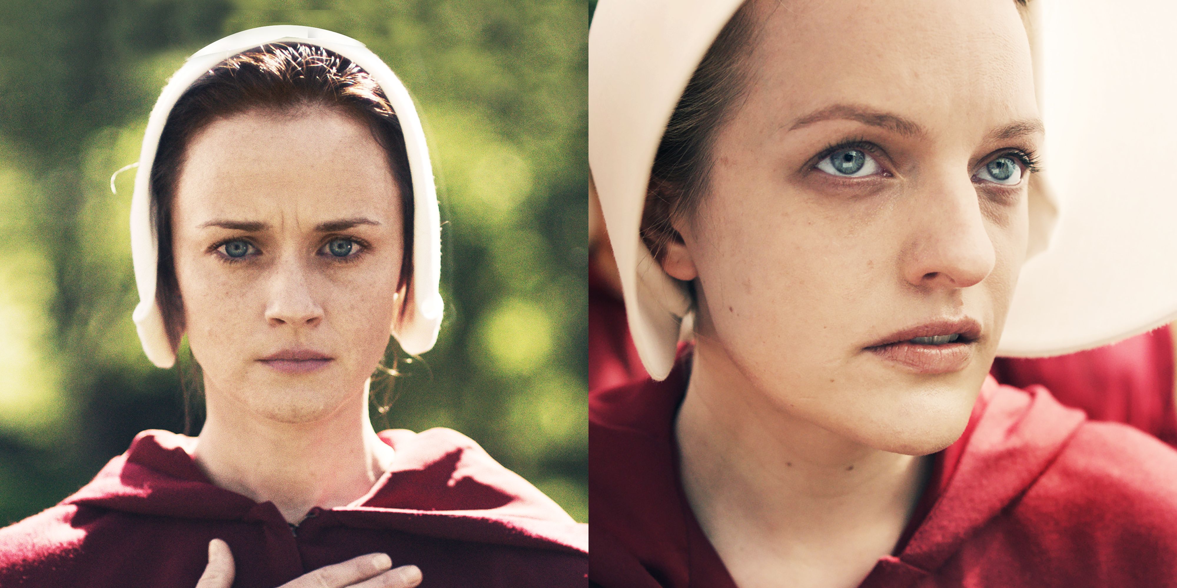 Elisabeth Moss And Alexis Bledel Talk About Their Characters In The Handmaid S Tale Show