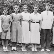 Photograph, People, Social group, Standing, Uniform, Family, History, Team, Nursing, Health care provider, Photograph, People, Social group, Standing, Uniform, Family, History, Team, Nursing, Health care provider,