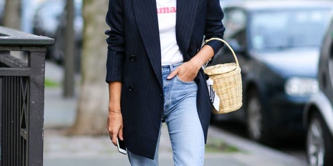 Clothing, White, Jeans, Street fashion, Blazer, Fashion, Footwear, Jacket, Outerwear, Snapshot, Clothing, White, Jeans, Street fashion, Blazer, Fashion, Footwear, Jacket, Outerwear, Snapshot,