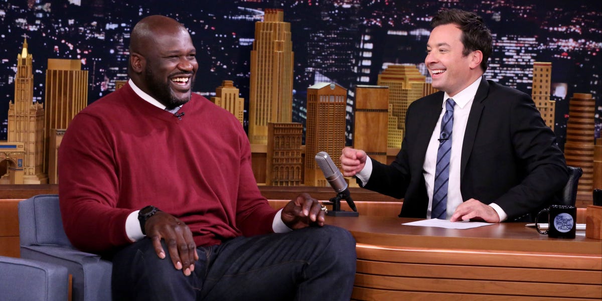 Shaquille O'Neal Jimmy Fallon Lip Sync Battle Video