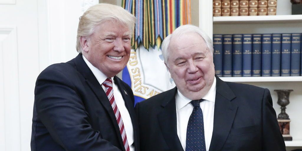 Donald Trump Met With Sergey Kislyak And Russian Officials Photos