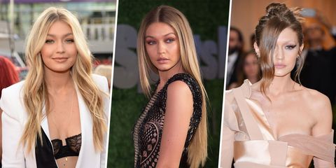 Gigi Hadid Hair Color Evolution Gigi Hadid Blonde Hair