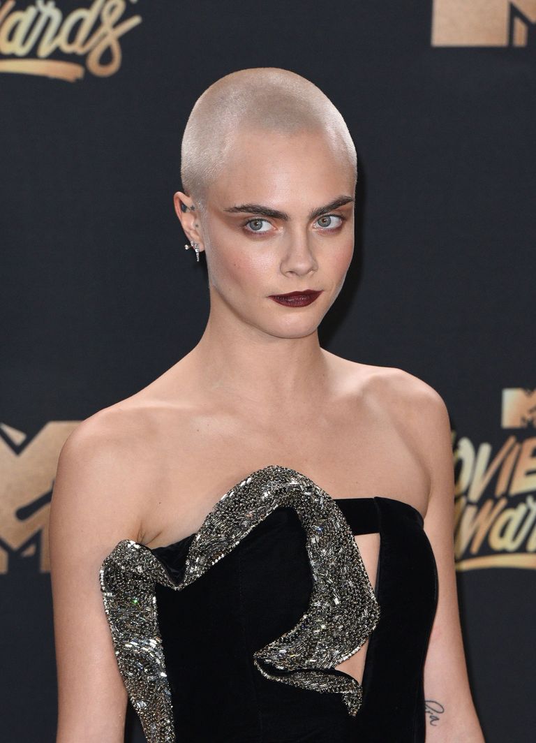 22 Famous Ladies Who Look Great With A Buzz Cut These Female