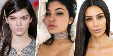 480px x 240px - What Do the Kardashians Look Like with No Makeup ...