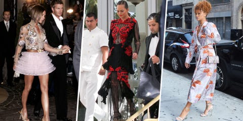 33 Celebrity Wedding Outfits | What Celebs Wore to Others' Weddings