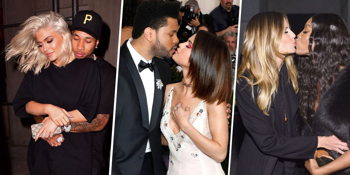 Celebrity PDA Photos Famous People Kissing