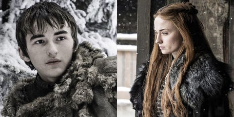 Bran And Sansa Starks Had An Uncomfortable Reunion On Game Of