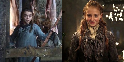 Game of Thrones Sansa Stark Hair Evolution - Game of 