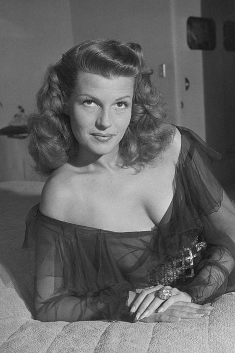 Rita hayworth topless