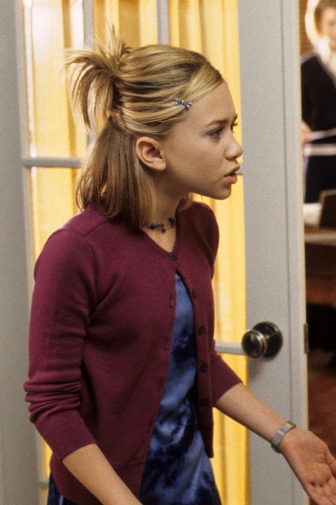 <p>Perfectly swooped, clipped, and splayed out, Ashley's half-up hair was a thing of '00s dreams.</p>