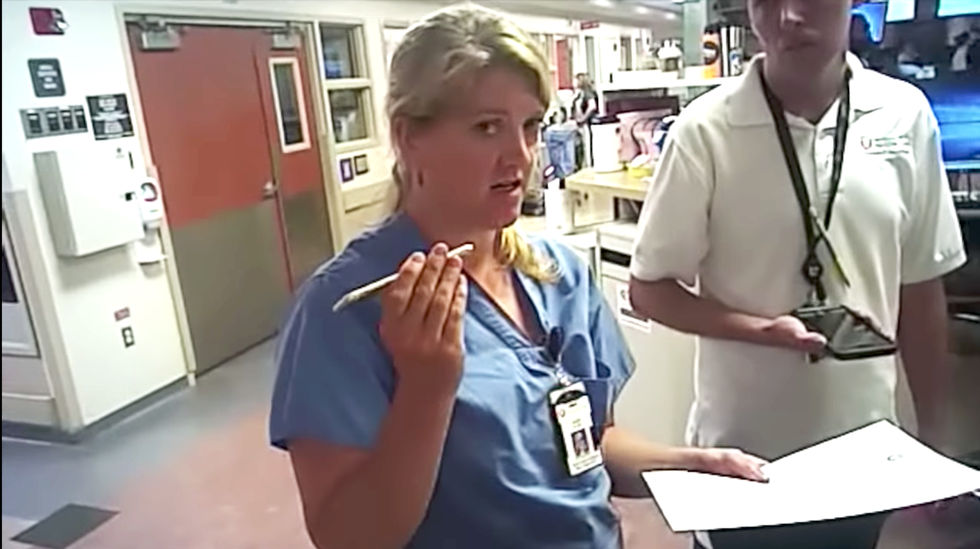 Salt Lake City Nurse Arrested for Not Drawing Blood from Her Unconcious