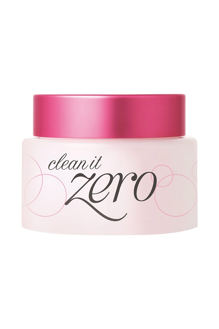 First, Use a Cleansing Balm <p>You truly cannot imagine the terrible job your regular face wash and makeup remover have been doing until you've tried this balm cleanser. Just massage a scoop over your dry face—yes, your dry, fully makeup-covered face—for 30 seconds while the water-soluble oils in the cleanser bind to the junk on your face to gently, yet thoroughly, wash everything away.</p><p><i data-redactor-tag="i">Banila Clean It Zero Sherbet Cleanser, $15</i></p><p><strong data-redactor-tag="strong">BUY IT: <a href="https://www.amazon.com/Banila-Clean-Sherbet-Cleanser-100ml/dp/B0080M092E">amazon.com</a>. </strong></p>