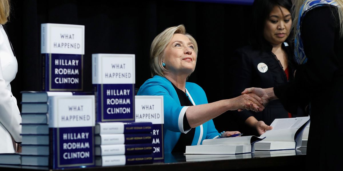 Hillary Clinton 'What Happened' Book Tour