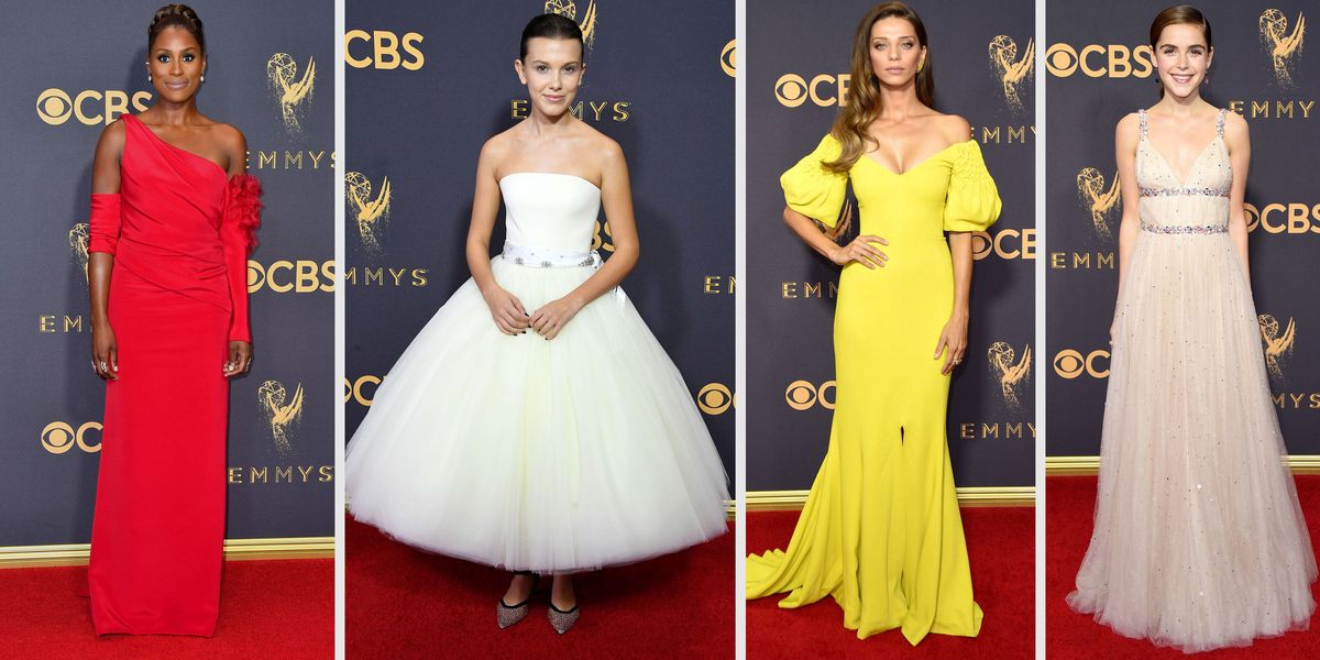 Emmys 2017 Best Dressed List - Best Emmy Awards Red Carpet Dresses