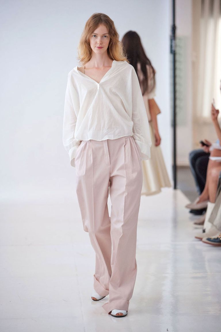 Slouchy Trousers Trend Spring 2014 Fashion Week Trends Spring 2014