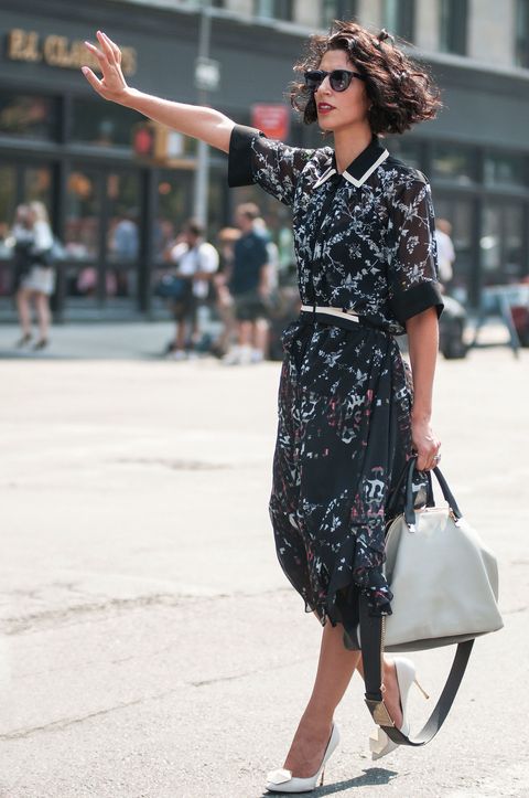 Street Style at Spring 2014 Fashion Week - NYFW Street Style Pictures