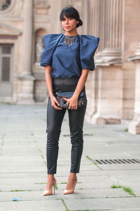 Street Style at Spring 2014 Paris Fashion Week - PFW Street Style Pictures