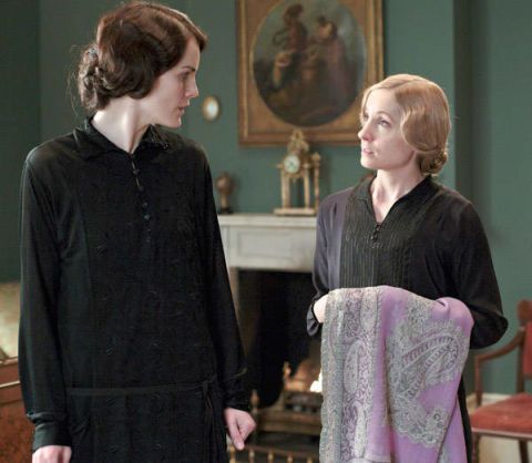480px x 418px - Downton Abbey Season 4 Episode 1 Style Recap: Entering the ...