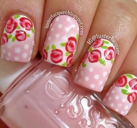 30 Best Spring Floral Nail Art Ideas Flower Nail Art Manicures