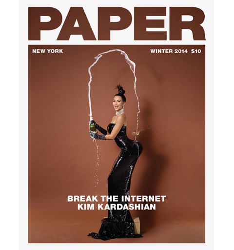 Kim Kardashian Sex Captions - Kim Kardashian Tries to Break the Internet; Internet ...