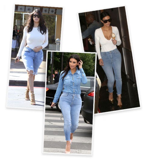 Kim Kardashian Styling Tricks Fashion Tips Image
