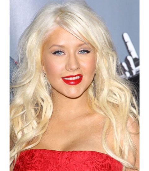 Christina Aguilera Hair and Makeup Pictures - Photos of Christina ...