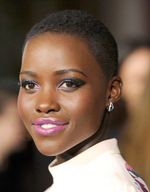 Lupita Nyong'o Makeup - Lupita Nyong'o Best Hair