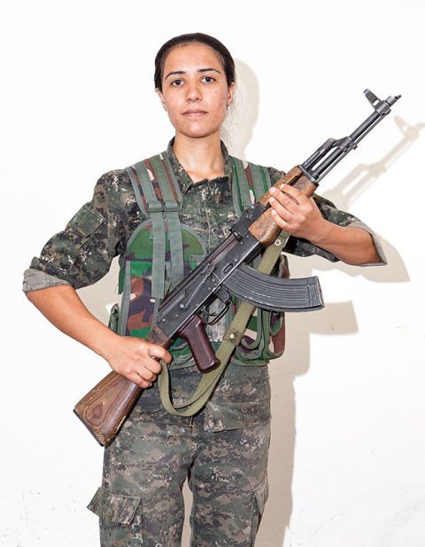 Ypj Soliders Fighting Isis Women Soldiers In A War Against Isis