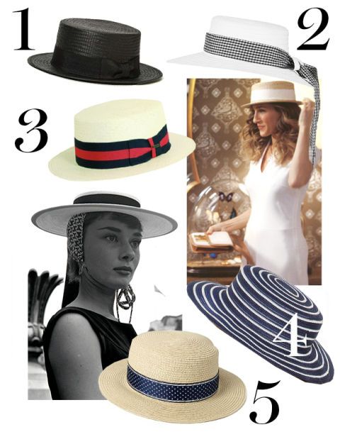 boater hat fashion