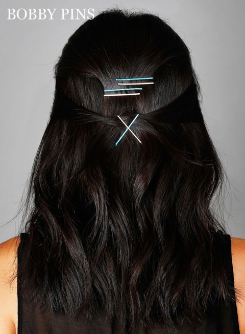 Ideas For Hairstyles With Bobby Pins How To Use Bobby Pins 