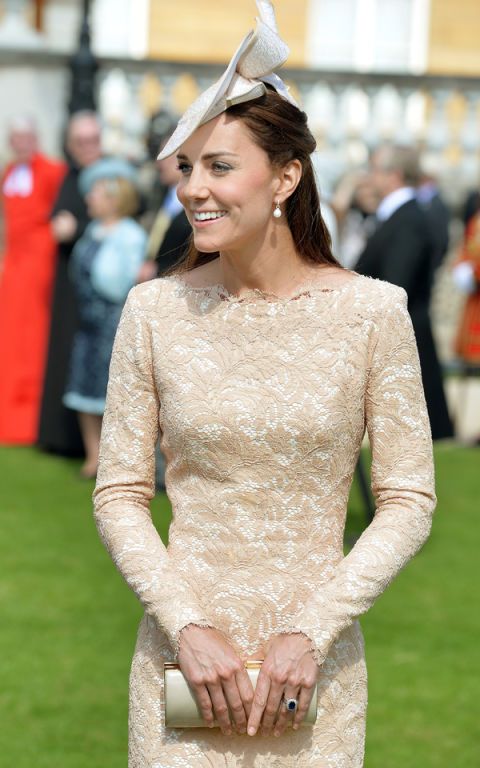 Kate Middleton Looks Lovely in Alexander McQueen at Royal Garden Party