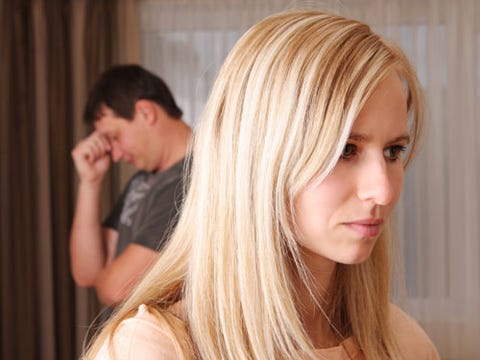Unhappy Couple couple fighting with each other