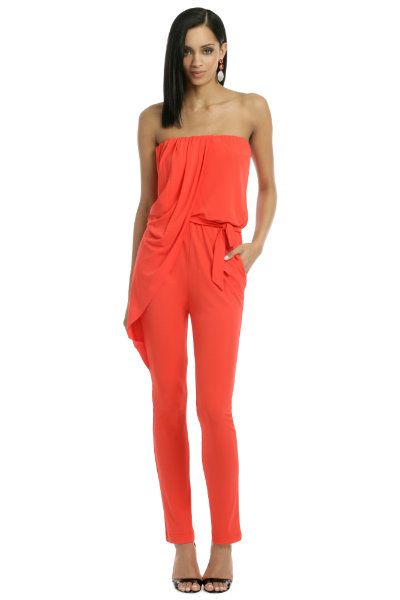 rent the runway red jumpsuit