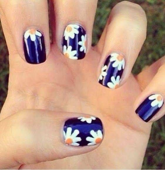 30 Best Spring Floral Nail Art Ideas Flower Nail Art Manicures