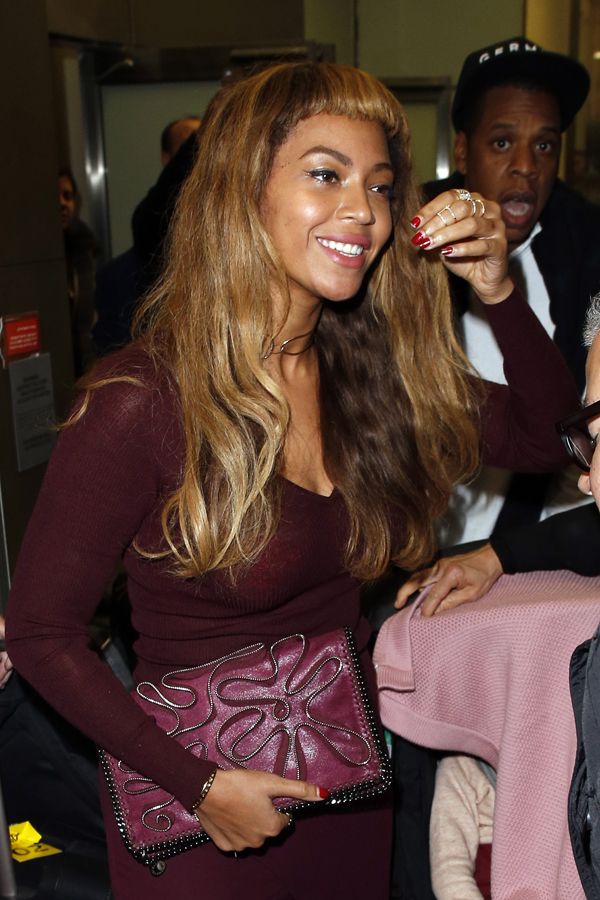Beyonce Gives Baby Bangs A Whirl