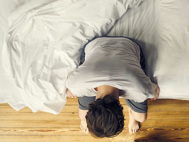 signs of anxiety: disrupted sleep  