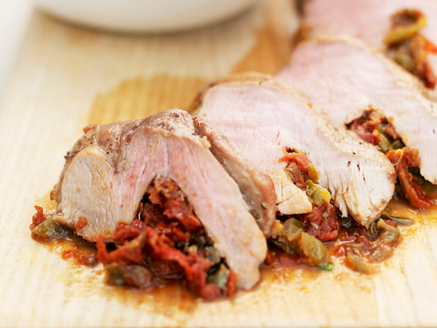 Dish, Food, Cuisine, Ingredient, Meat, Pork loin, Produce, Veal, Recipe, Stuffing, 