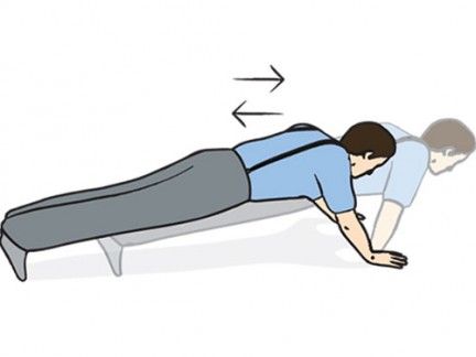 Press up, Arm, Cartoon, Bench, Leg, Joint, Balance, Muscle, Hip, Exercise, 