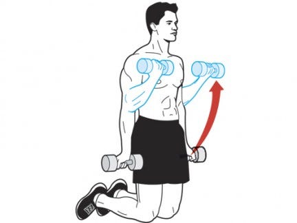 Four moves for a big upper body