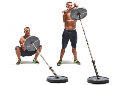 Straight best sale barbell workout